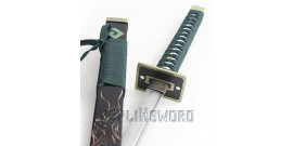 Katana Green Dragon Decoration Sabre Epee