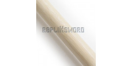 Baton Entrainement Blanc 127cm Bois Rotin 320grs 1901-4