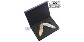 Couteau Gold Dragon Coffret Cadeau Couteau Pliant