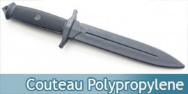 Couteau ABS Poignard Polypropylene Entrainement E420-PP