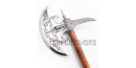 Hache Medievale Chevalier Silver