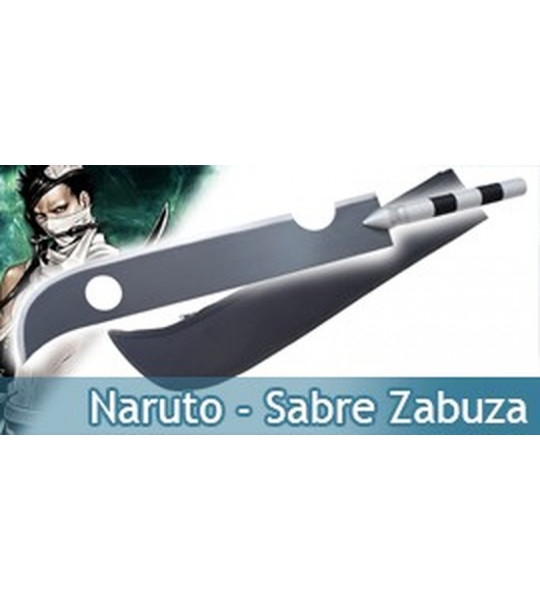 Naruto Epee de Zabusa Ninja Sabre Replique Acier