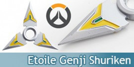 Shuriken Overwatch Etoile Genji Decoration Hand Spinner