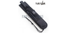 Couteau de Chasse Survivor SV-FIX002BK Survie