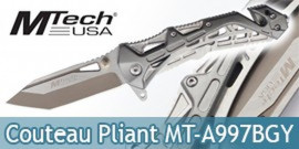 Couteau Pliant Silver Edition Mtech USA MT-A997BGY