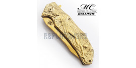 Couteau de Poche Gold Ninja MC-A035GD