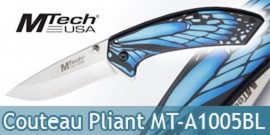 Couteau Pliant Blue Wing Mtech USA MT-A1005BL