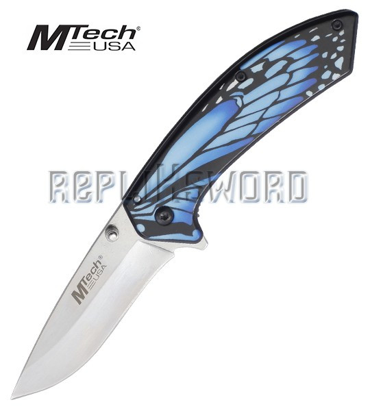 Couteau Pliant Blue Wing Mtech USA MT-A1005BL