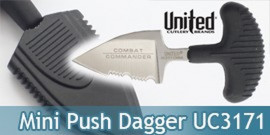 Mini Couteau Push Dagger Porte Clé UC3171