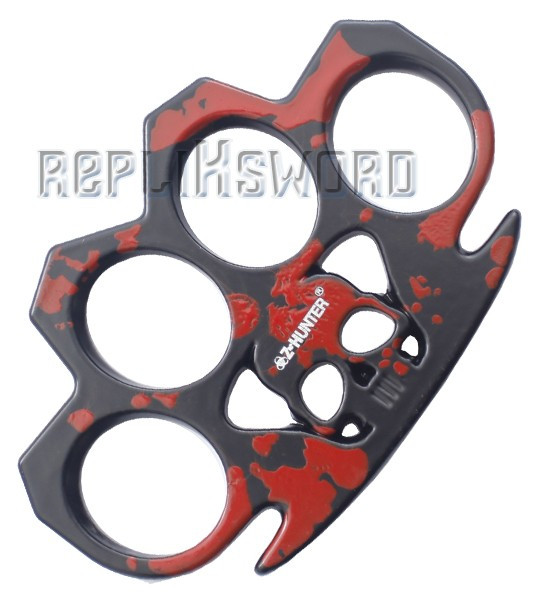 Poing Americain Acier Death Red ZB-017R Poing Americain Acier Death Red ZB-017R