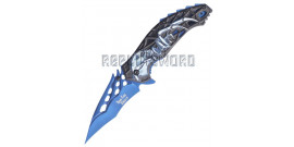 Couteau Pliant Death Spider Blue DS-A057BL