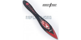 Set 2 Couteaux de Lancer Death Red Edition PP-117-2RD