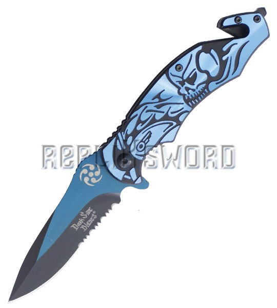 Couteau Pliant Blue Death DS-A061BL Couteau Pliant Blue Death DS-A061BL