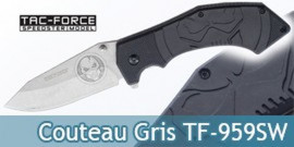 Couteau Pliant Grey Edition Tac Force TF-959SW