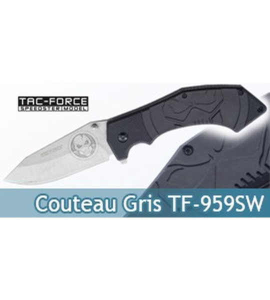 Couteau Pliant Grey Edition Tac Force TF-959SW