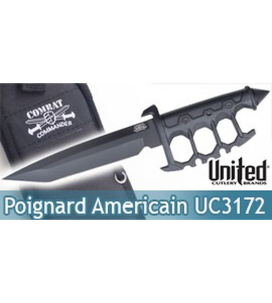 Couteau Poignard Americain UC3172 Combat Commander United Cutlery