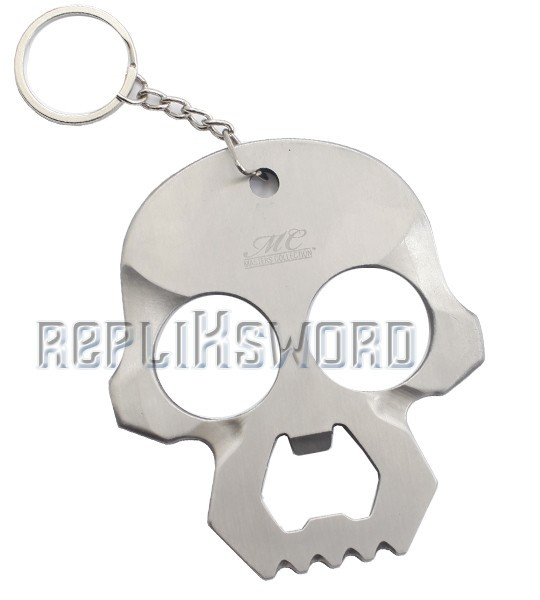 Porte Clé Poing Americain Death Silver MC-014SL