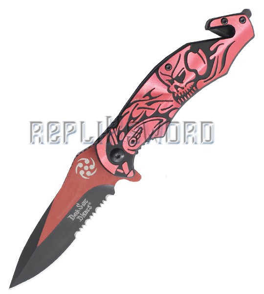 Couteau Pliant Red Death DS-A061RD Couteau de Poche