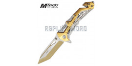 Couteau Pliant Gold Edition Mtech USA MT-A997BGD