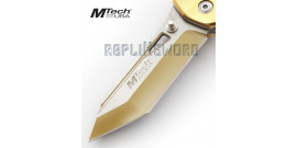 Couteau Pliant Gold Edition Mtech USA MT-A997BGD