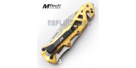 Couteau Pliant Gold Edition Mtech USA MT-A997BGD