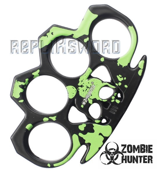 Poing Americain Acier Death Green ZB-017G Poing Americain Acier Death Green ZB-017G