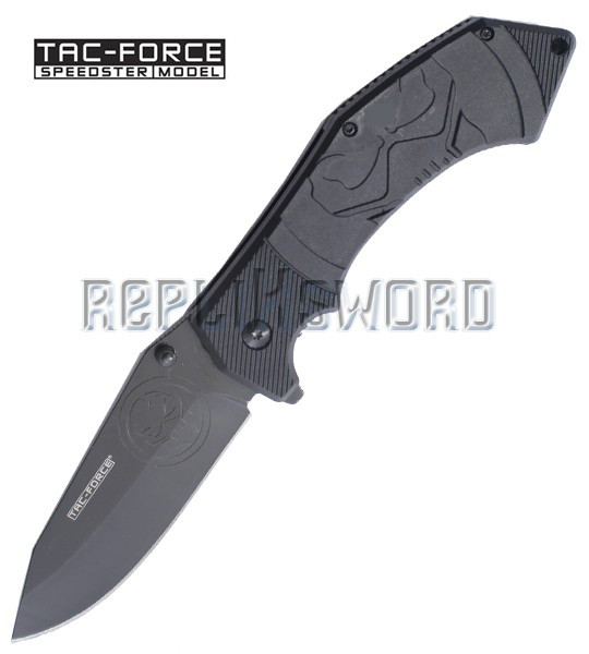 Couteau Pliant Black Edition Tac Force TF-959BK