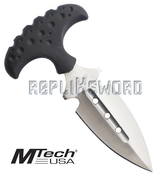 Couteau Push Dagger Tactique Silver MT-20-41SL