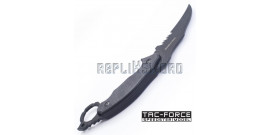 Couteau Karambit Lame Fixe Poignard Tac Force TF-FIX002BK