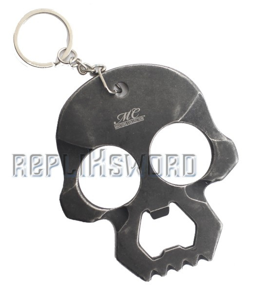 Porte Clé Poing Americain Death Grey MC-014SW Porte Clé Poing Americain Death Grey MC-014SW