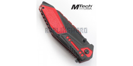 Couteau Pliant Lame Rouge Couteau de Poche MT-A1011RD