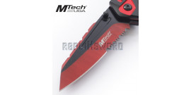 Couteau Pliant Lame Rouge Couteau de Poche MT-A1011RD