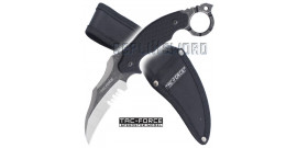 Couteau Karambit Lame Fixe Poignard Tac Force TF-FIX002SW