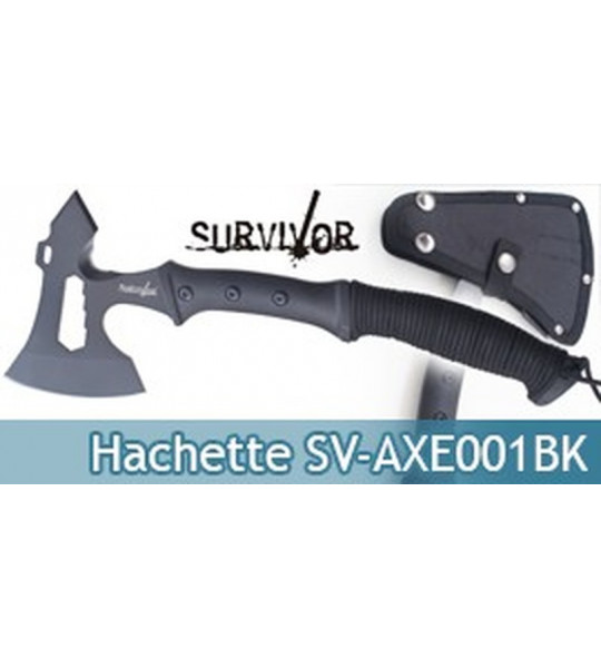 Hache de Survie Survivor Hachette Camping SV-AXE001BK