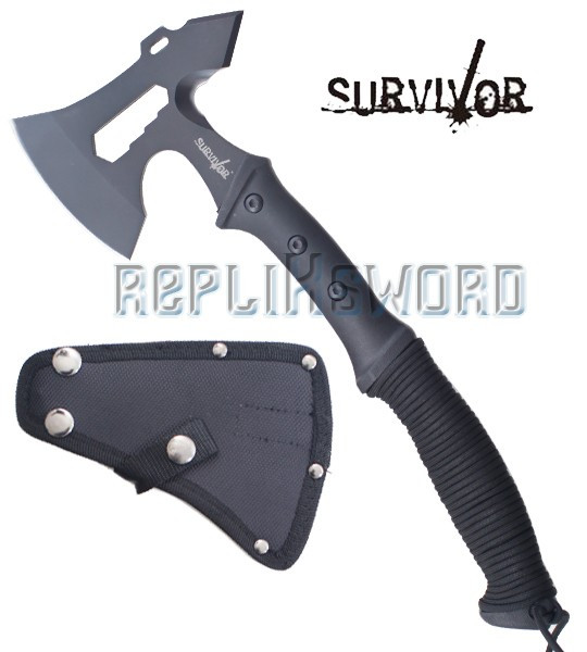 Achete Hache Tactique de Coupe Pas Cher, SV-AXE001BK - Repliksword