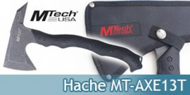 Hache Hachette Tactique Silver MT-AXE13T