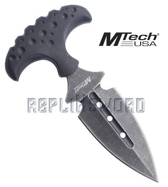 Couteau Push Dagger Tactique Black MT-20-41BK