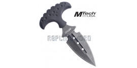 Couteau Push Dagger Tactique Black MT-20-41BK