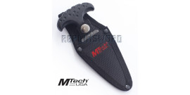 Couteau Push Dagger Tactique Black MT-20-41BK