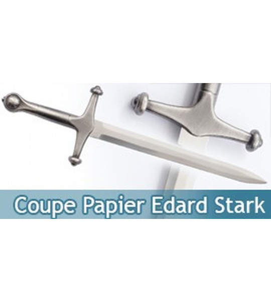 Coupe Papier Eddard Stark Ouvre Lettre Epee + Support