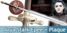 Game of Thrones Needle Arya Stark Epee Aiguille Replique