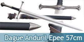 Le Seigneur des Anneaux Dague Anduril Epee Replique 57cm