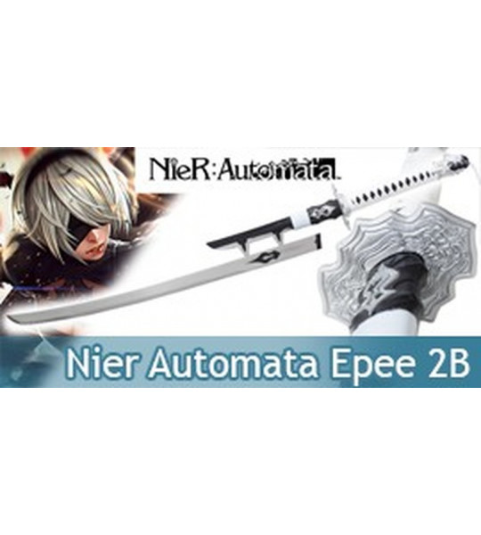 Nier Automata Epee 2B Replique Acier Yorha Black Edition