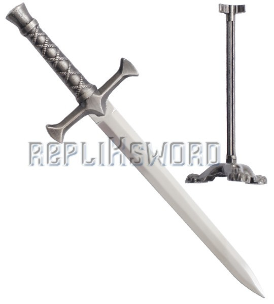 Coupe Papier Arya Stark Ouvre Lettre Epee Needle + Support