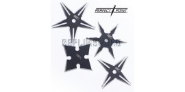 Lot 4 Mini Shurikens Ninja Etoile de Lancer RC-108-4B