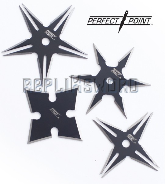 Lot 4 Mini Shurikens Ninja Etoile de Lancer RC-108-4B