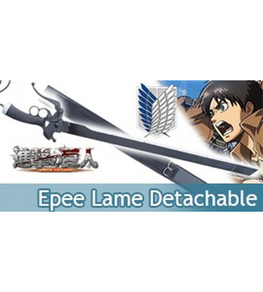 Attaque des Titans Epee de Eren Sabre Lame Amovible