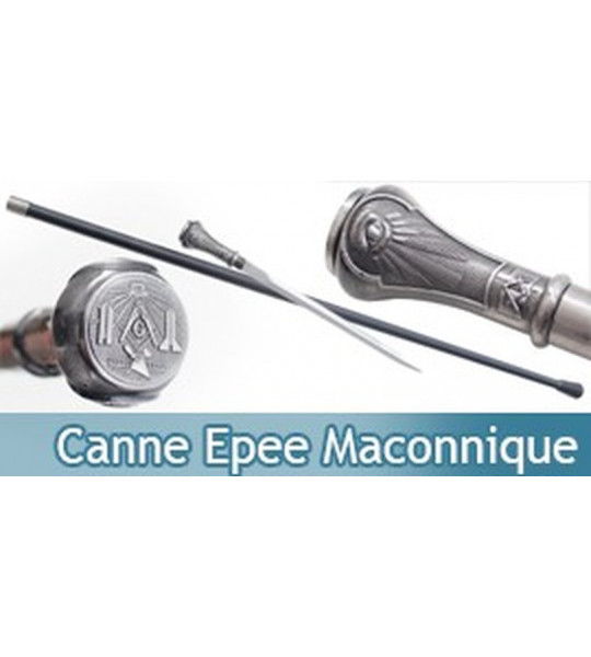 Canne Epee Maconnique de Marche Franc Macon H5938