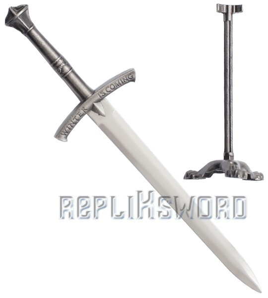 Coupe Papier Eddard Stark Ouvre Lettre Epee + Support