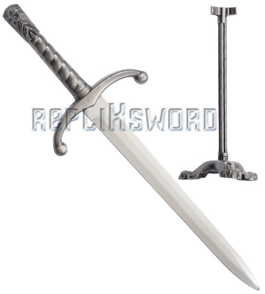 Coupe Papier Jon Snow Ouvre Lettre Epee + Support Acier